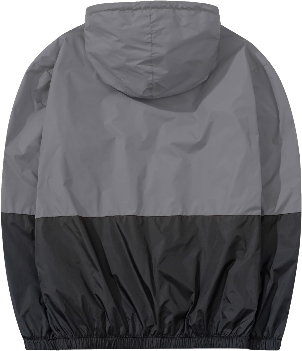 Men's Lightweight Windbreaker Jackets Outdoor Hooded Pocket Raincoat Jacket - Image 2