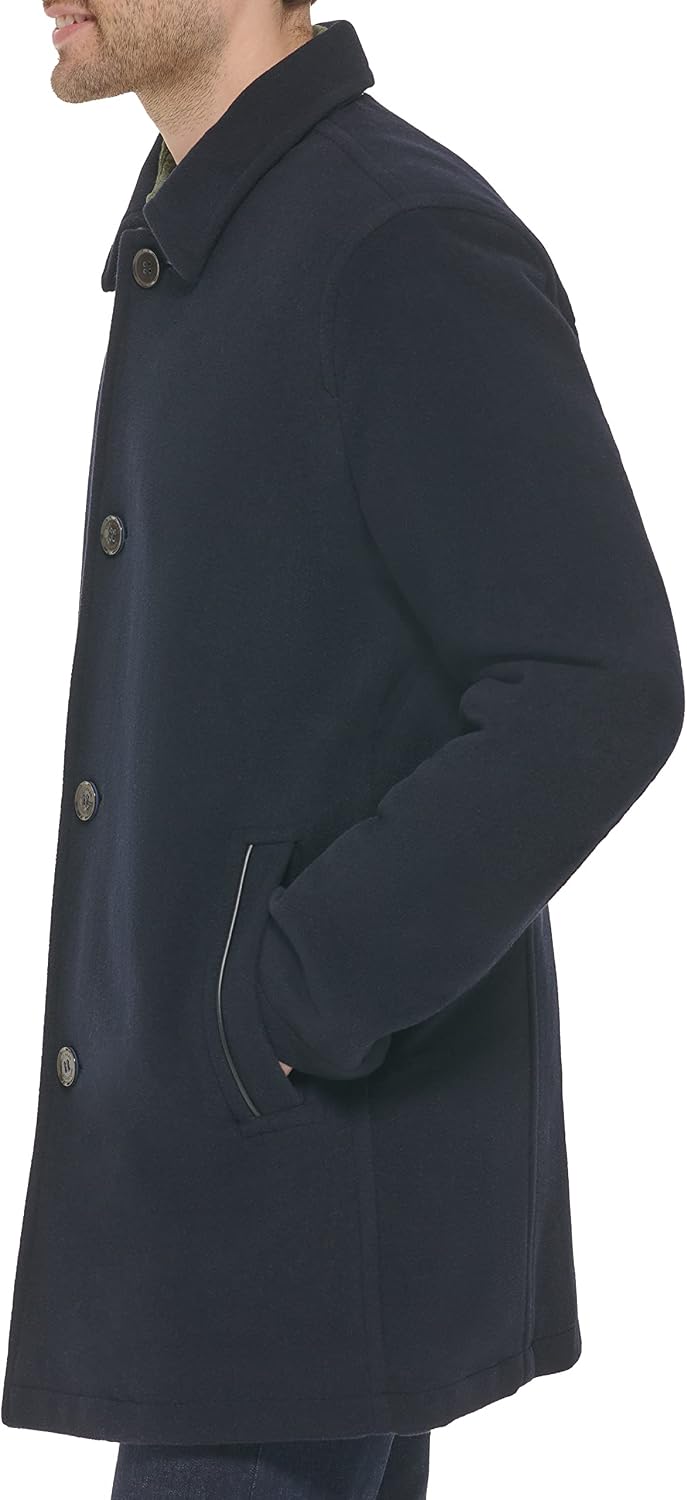 Men's Wool Plush Car Coat - Image 2