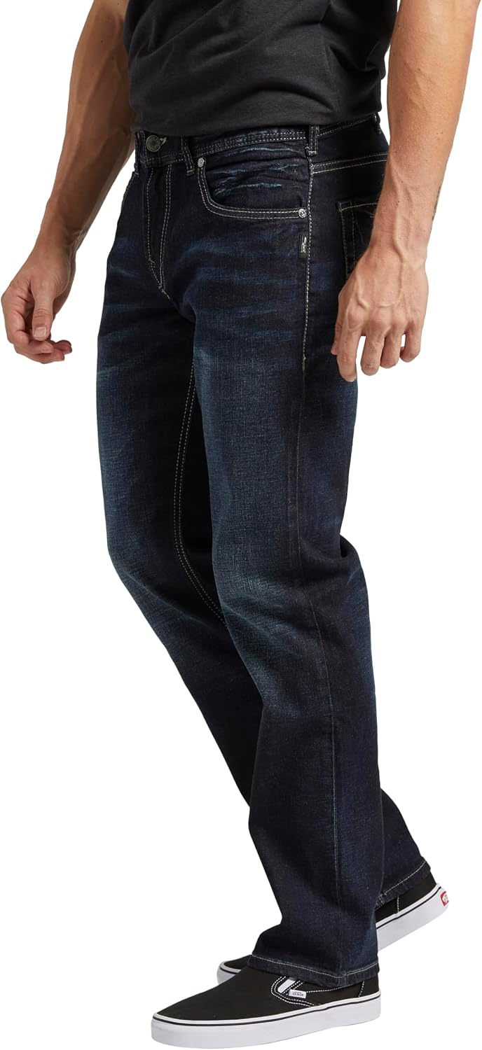 Men's Slim Fit Straight Leg Jeans - Image 2
