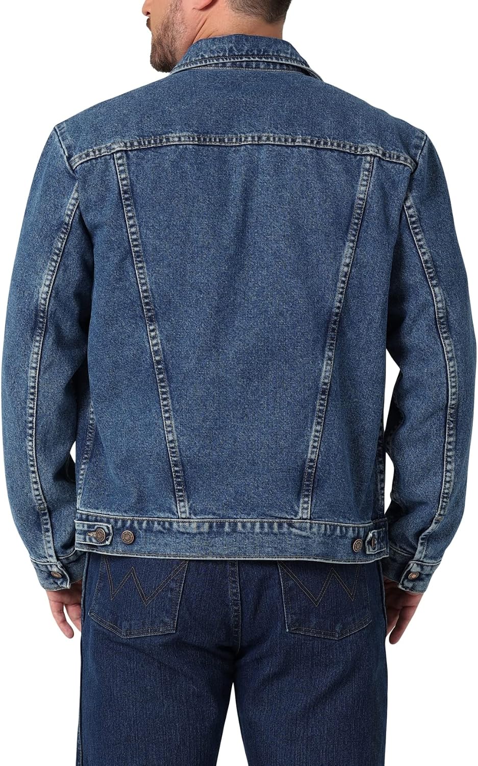 Men's Western Unlined Denim Jacket - Image 2