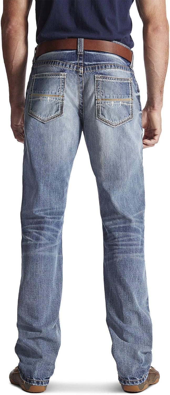Men's Low Rise Boot Cut Jeans - Image 2